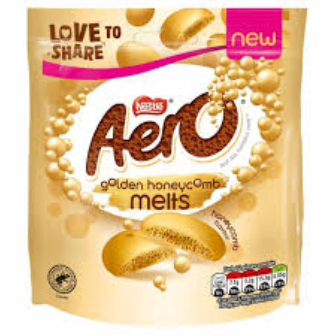 AERO GOLDEN HONEYCOMB MELTS 86G